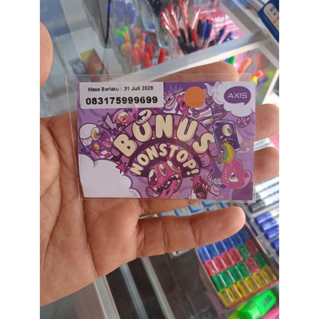 KARTU AXIS NOMOR CANTIK ISI 2GB 60HARI