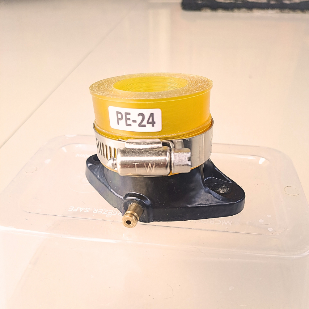 Manipol fu karbu Manifold Intake Satria FU 150 4 tak Black PE 24 26 28 30 32 34