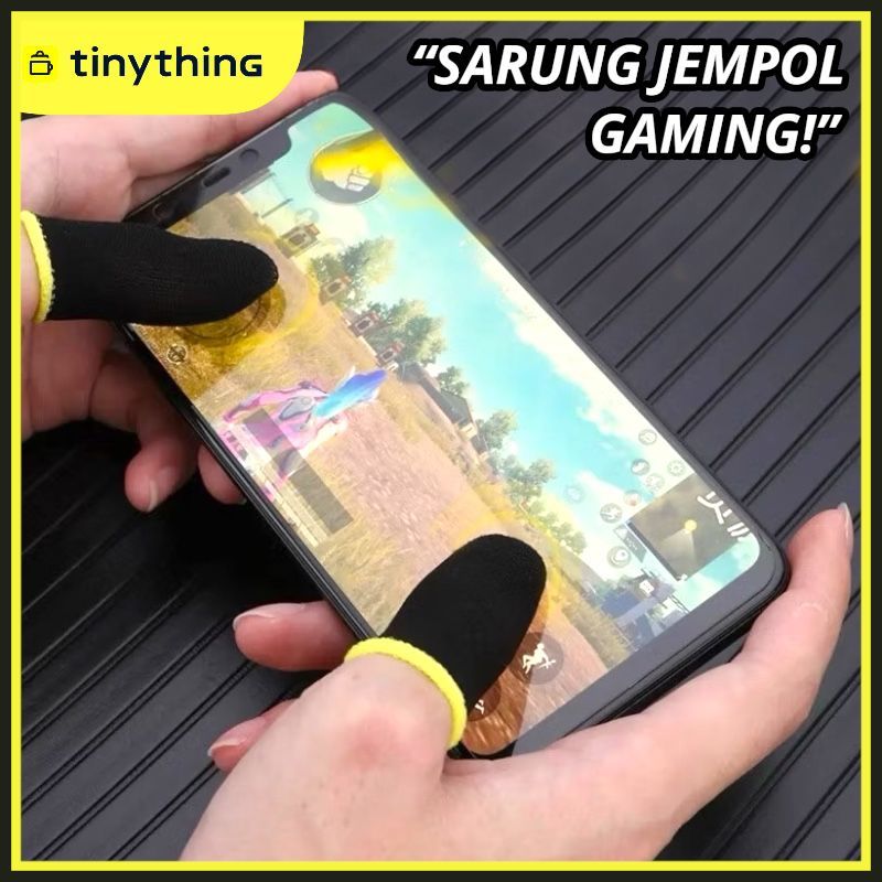 Sarung Tangan Gaming / Sarung Jempol Game / Sarung Jari Gaming / Gaming Finger Sleeve / Sarung Tanga