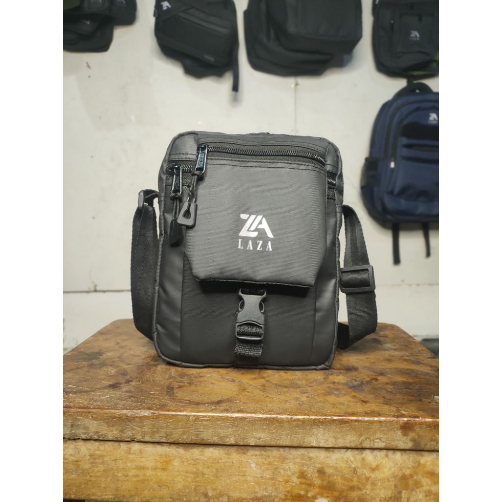 tas selempang Pria Waterproof Anti Air – Sling bag Cowok stylish 4 ruang model terbaru