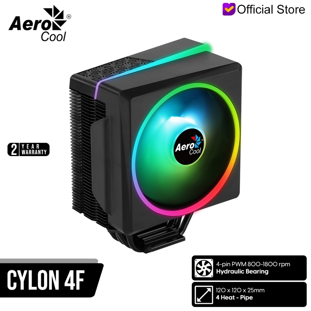 Aerocool CYLON 4F ARGB CPU Air Cooler