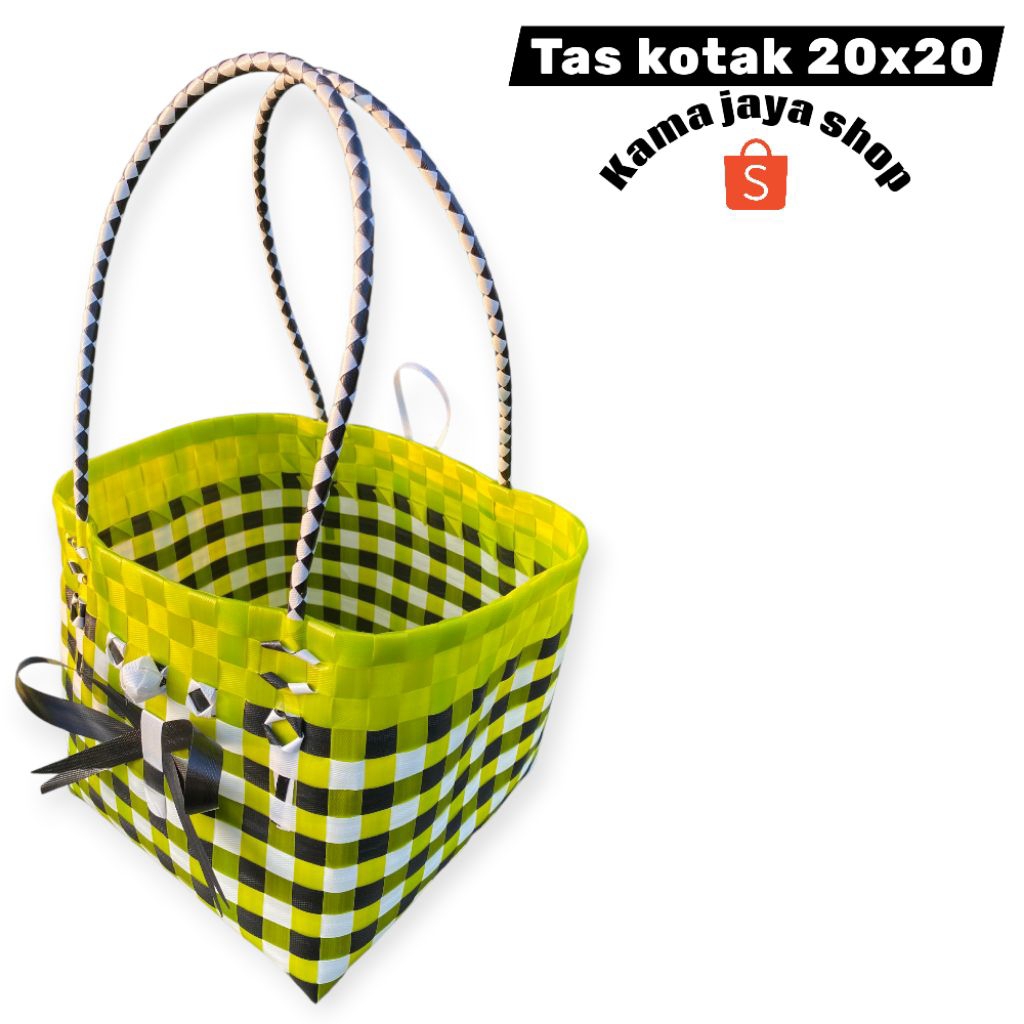 tas anyaman kotak,tas hampers lebaran, tas anyaman murah,,tas souvenir murah,tas anyaman plastik