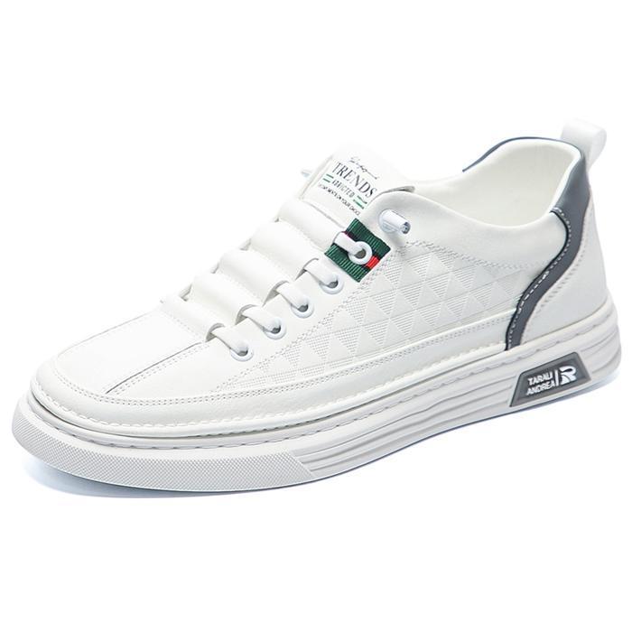 Eiger - Sepatu Pria Putih Casual Olahraga Sporty Shoes Sepatu Kulit Sneakers Cowok Casua Sepatu Lari