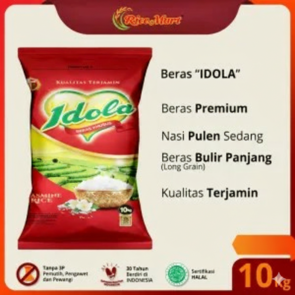 Beras Idola 10kg 10kg