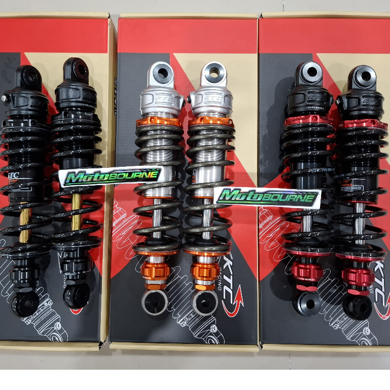 SHOCKBREAKER SHOCK BELAKANG KTC RACING PRO RAZOR 280MM CLICK NON TABUNG DOUBLE SHOCK ORIGINAL