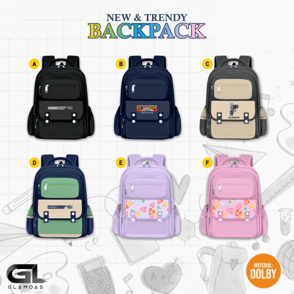 PO‼️tas ransel anak tas glamoas