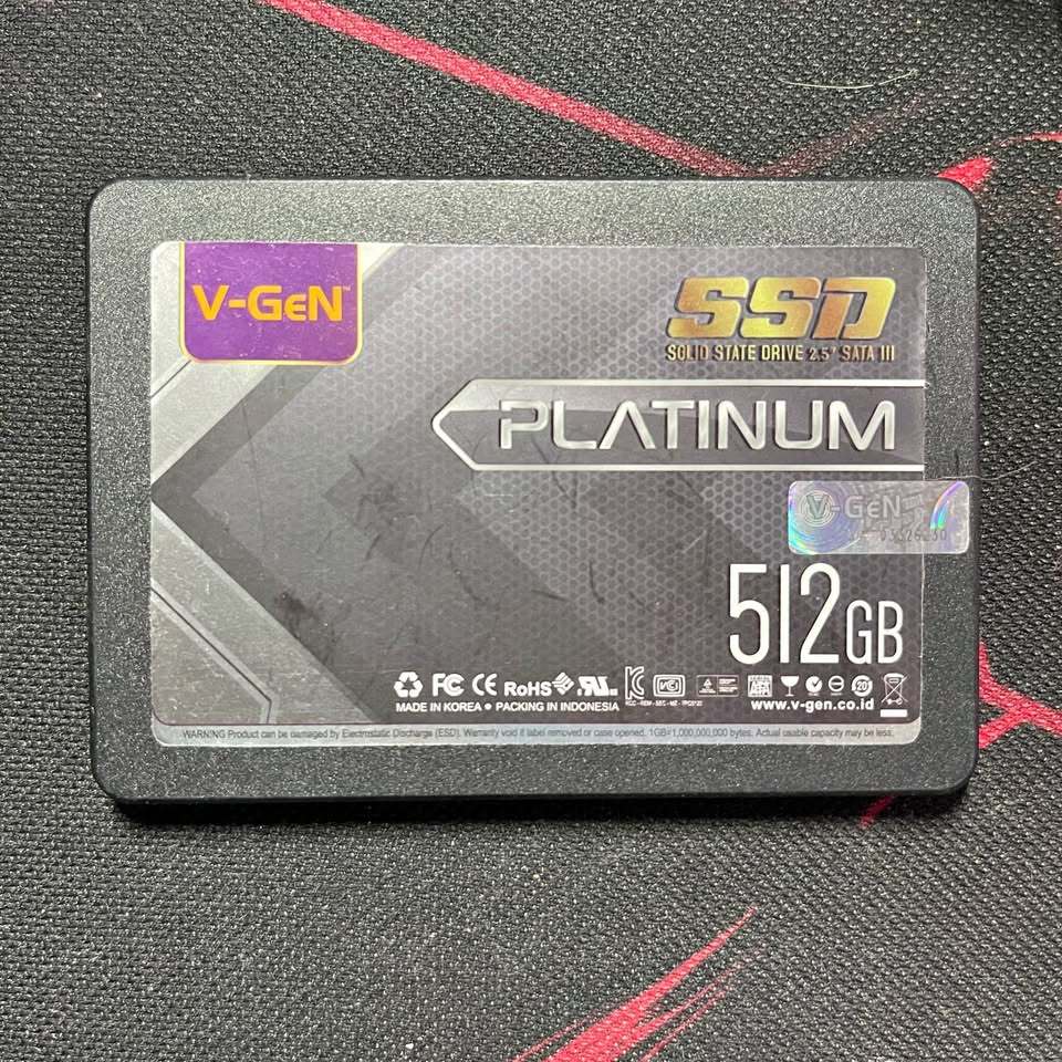 SSD 512 V-GEN PLATINUM SECOND 500GB