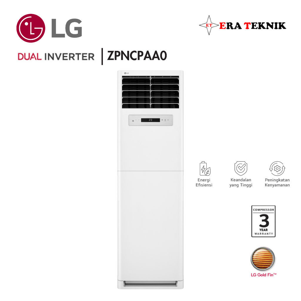 AC Floor Standing LG 3PK Non Inverter ZPNC306PAA0
