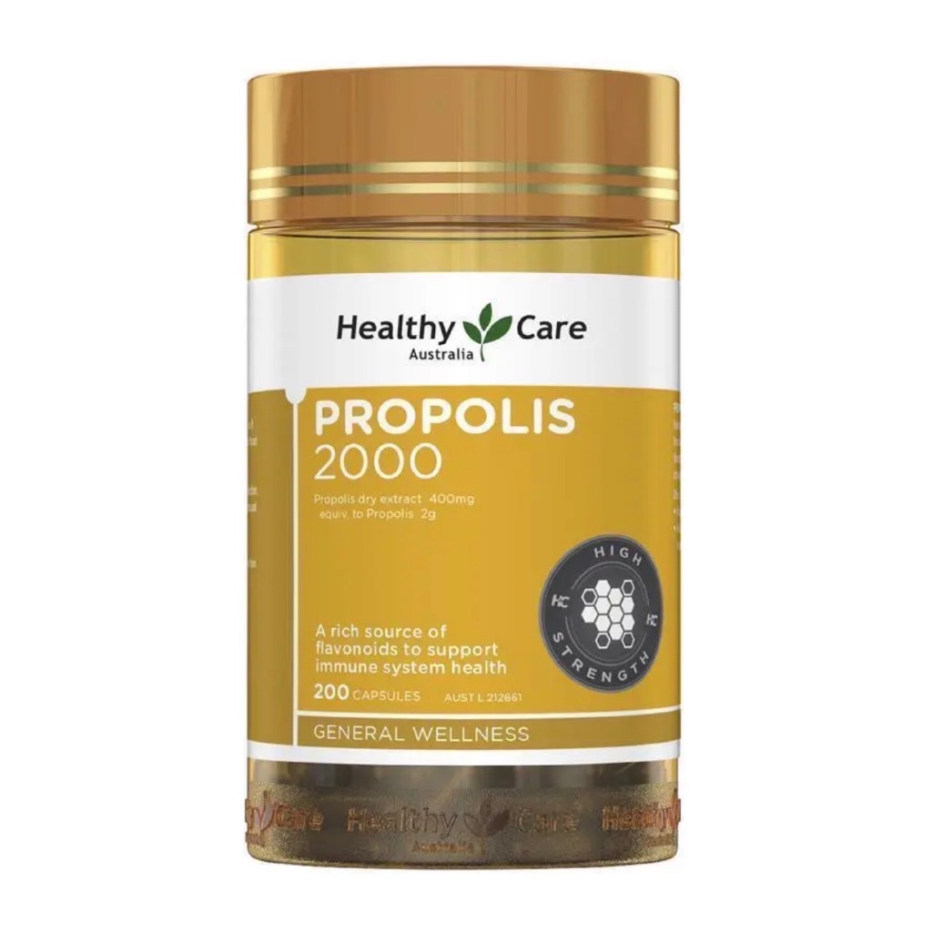 Healthy Care Propolis 2000mg 200 Capsules