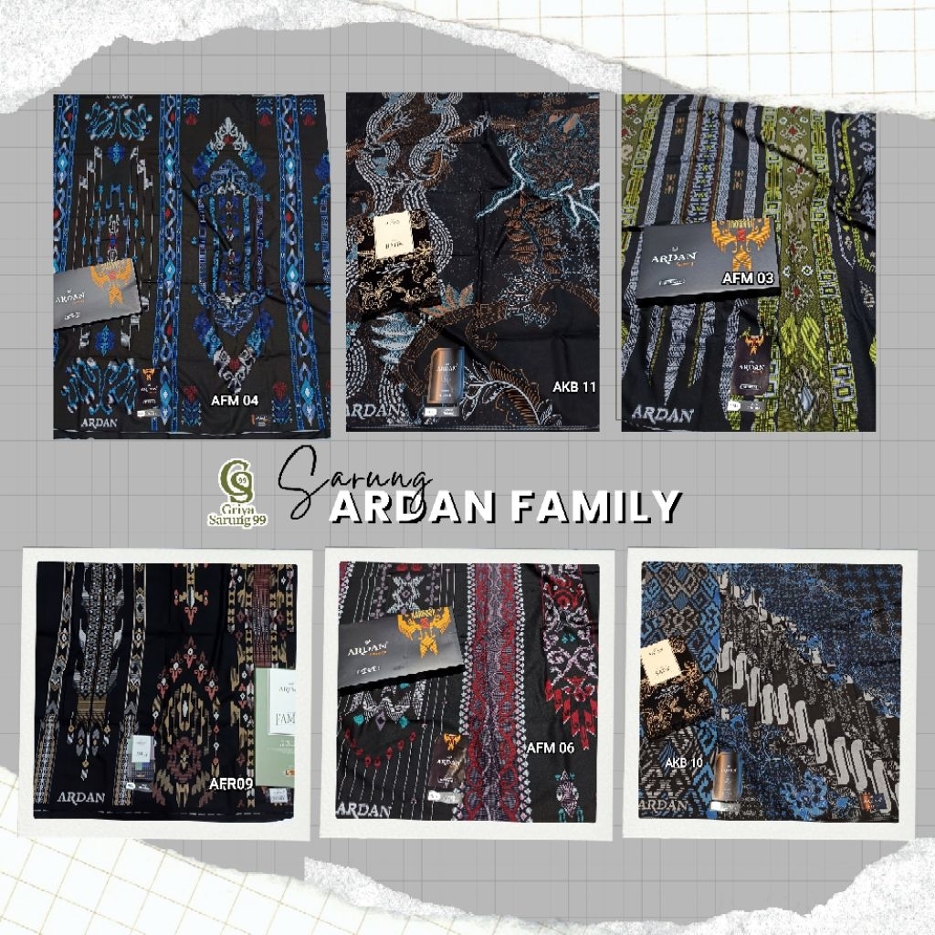 sarung ardan family brilliant ori