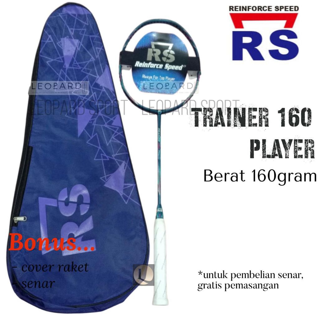 Raket Badminton RS Trainer 160 Player /Raket RS