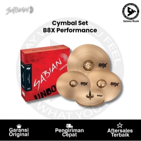 Sabian Cymbal B8X Performance Set Original