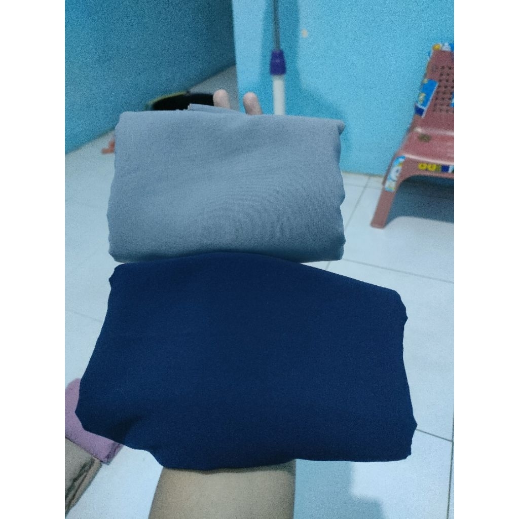 Jilbab segi4 wolfis 150x150cm