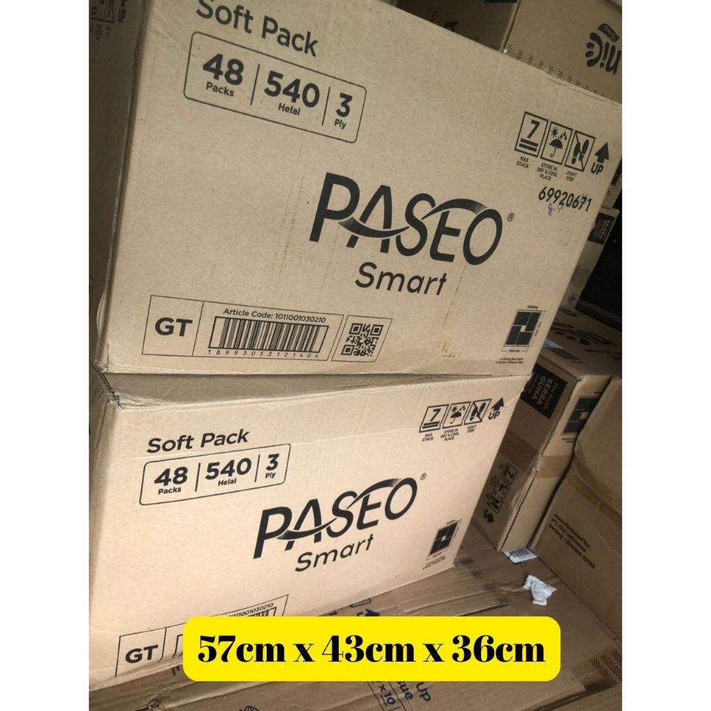 KARDUS BOX BESAR BEKAS TISSUE PASEO NICE UNTUK PINDAHAN / KARDUS BOX BESAR BEKAS TISSUE NICE