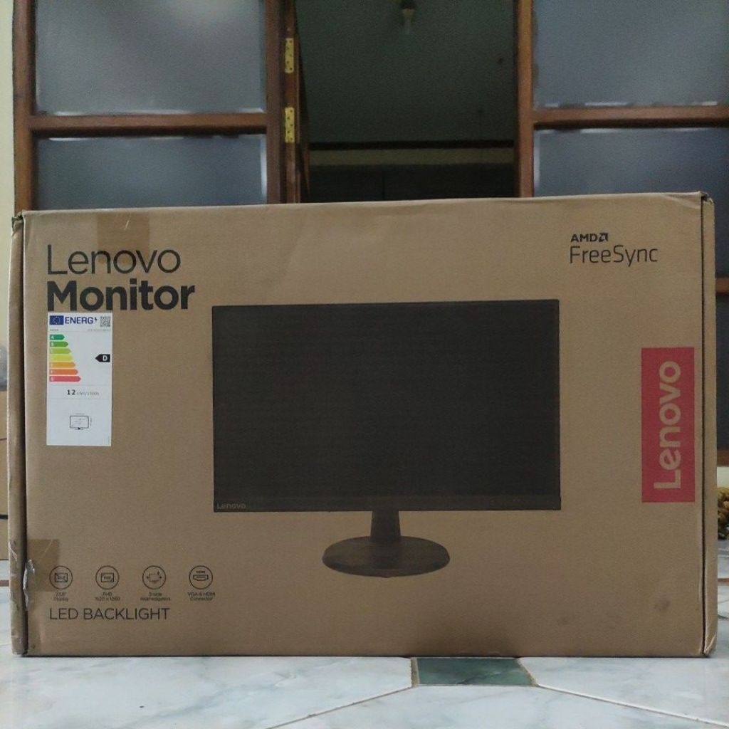 MONITOR LENOVO D24-40 24" FHD VA 75HZ