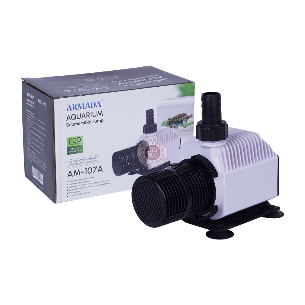 pompa celup kolam ikan besar armada am-107a mesin kolam air terjun