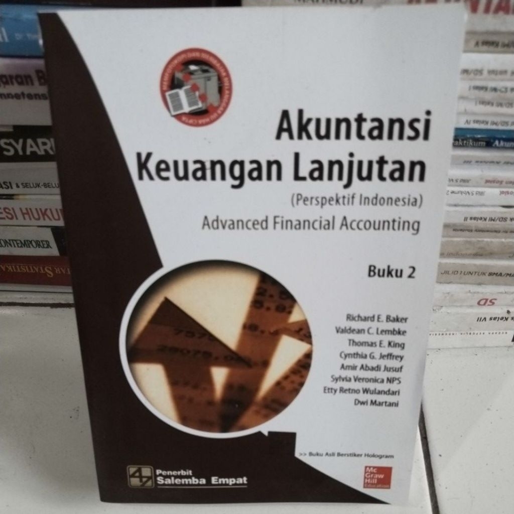 AKUNTANSI KEUANGAN LANJUTAN BUKU 2 BY RICHARD E. BAKER