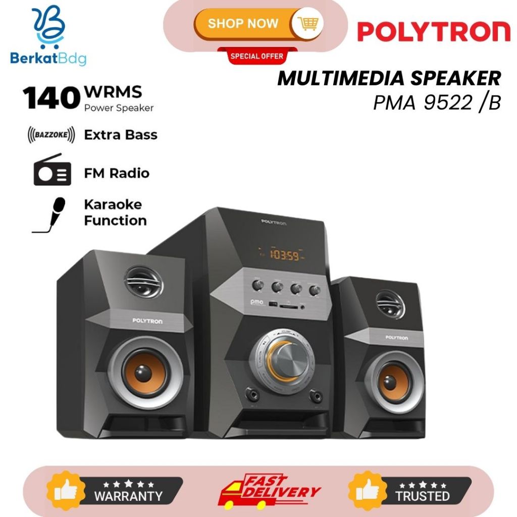 SPEAKER AKTIF POLYTRON PMA 9522 PMA-9522