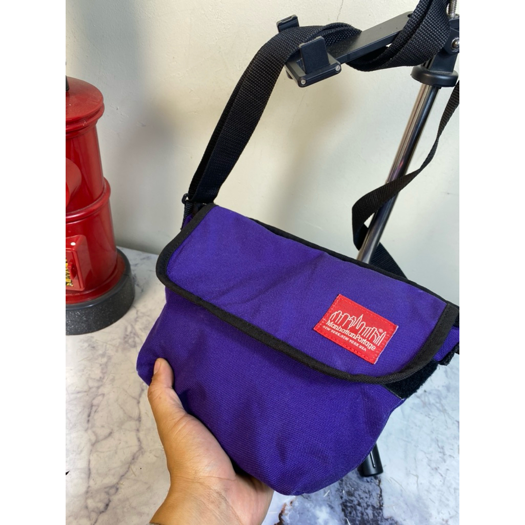 sling bag purple manhattan protge