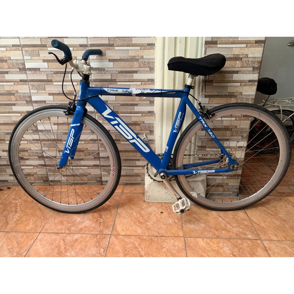 Fixie bike VISP TRX Blue