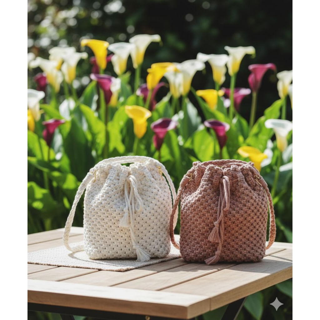 Macrame Bag/Tas Macrame Handmade