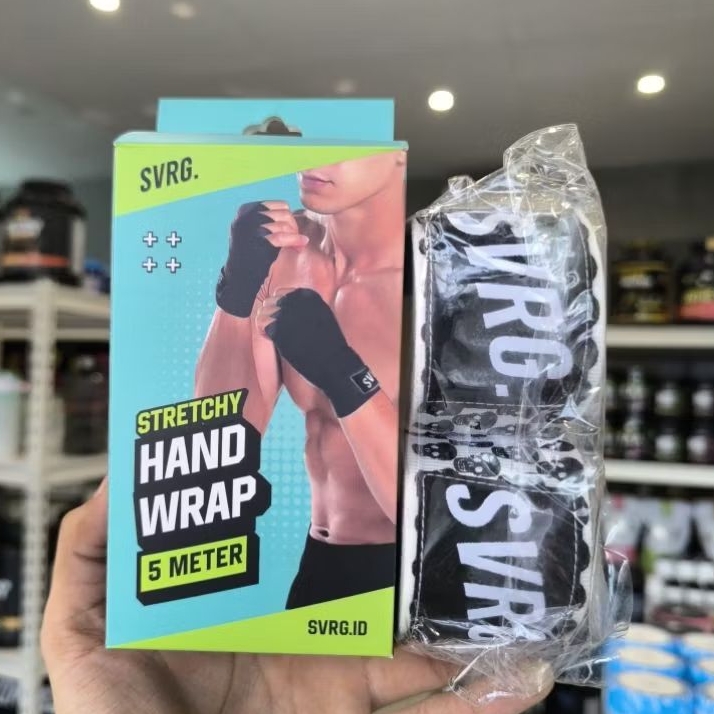 Svarga HAND WRAP 5 Meter Boxing Wrap Kick Boxing 5M Muaythai Pelindung Tangan