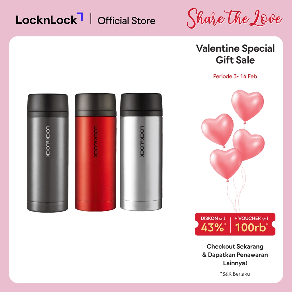 LocknLock New Compact Tumbler 250ml - LHC4133