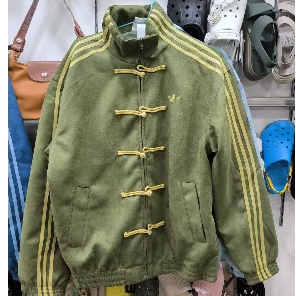 Adidas CTT Tang suede jacket cheongsam Chinese new year