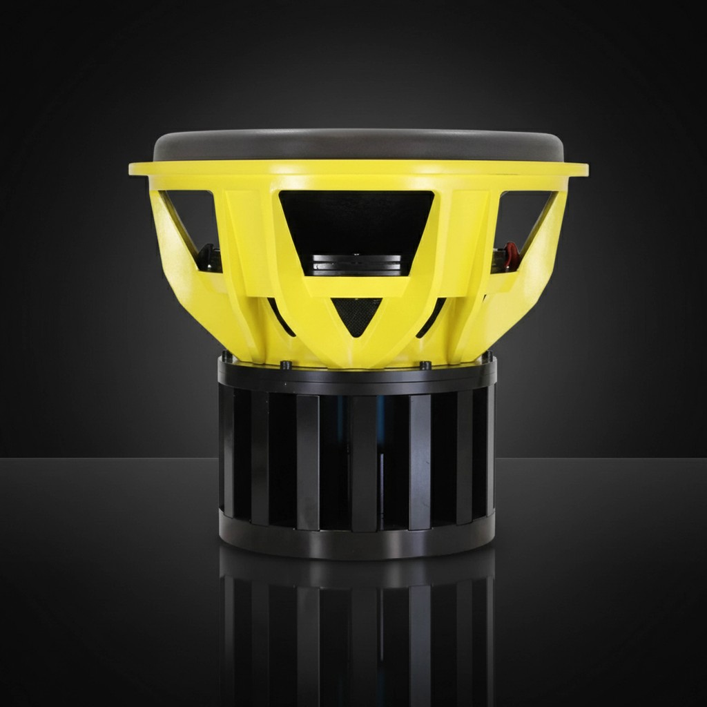 Ground Zero Plutonium GZPW 15NEO-SPL : 15 Inch Subwoofer - Neodymium Motor - Carbon Cone - 10.000 Wa