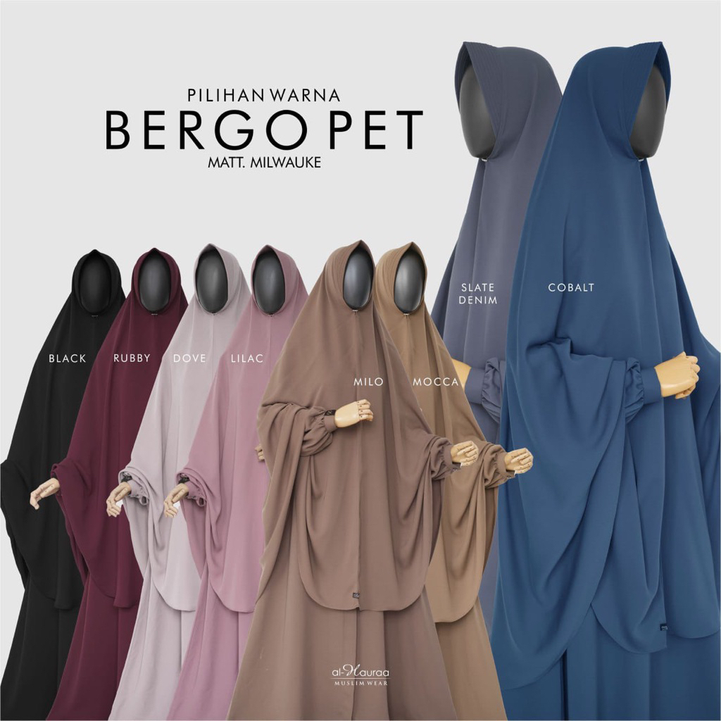 Bergo Hanum by Al Hauraa - Jilbab Hanum Al Hauraa - Jilbab Milwauke Al Hauraa - Bergo Milwauke Al Ha