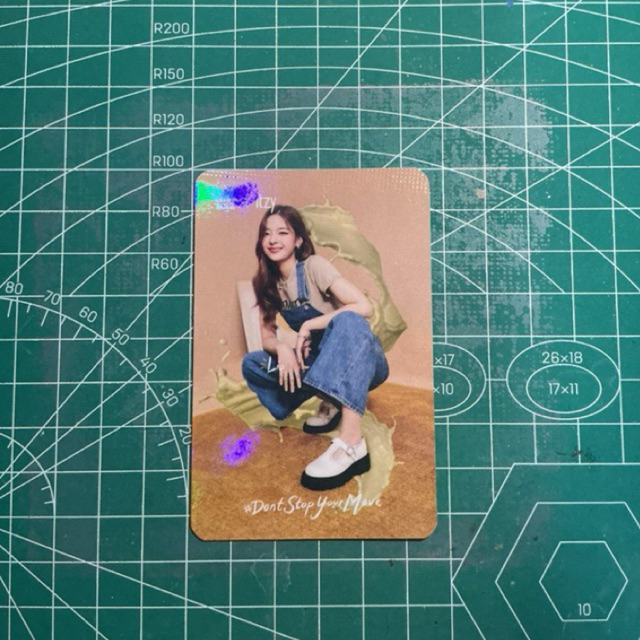 ITZY x Ultra-milk (Photocard : Lia)