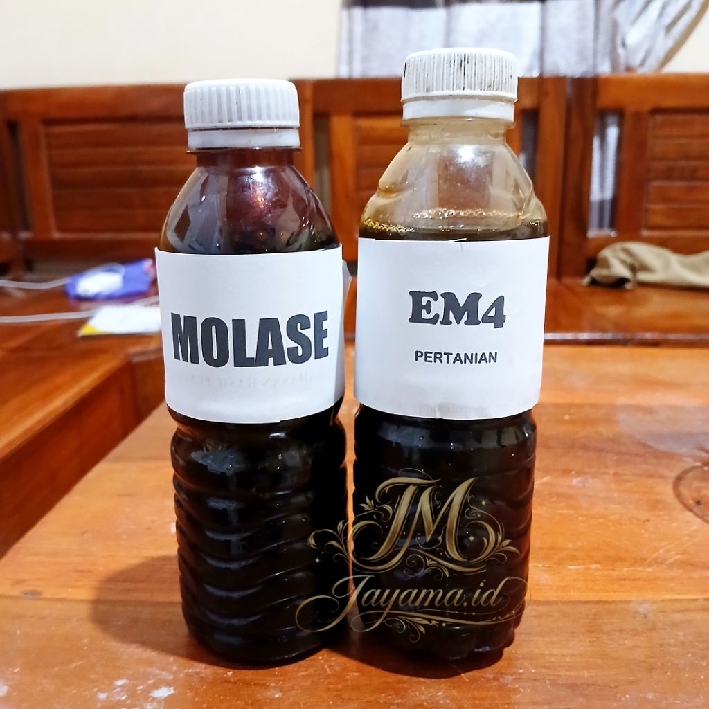 Molase 200gr + EM4 (M4) Pertanian 200ml | Paket Aktivator Mikroba Pupuk Organik