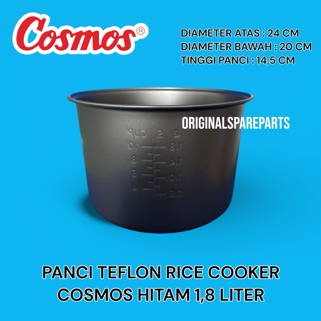 PANCI RICECOOKER 1.8L COSMOS / PANCI MAGICOM COSMOS 1,8 LITER / PANCI MAGICJAR 2 LITER COSMOS