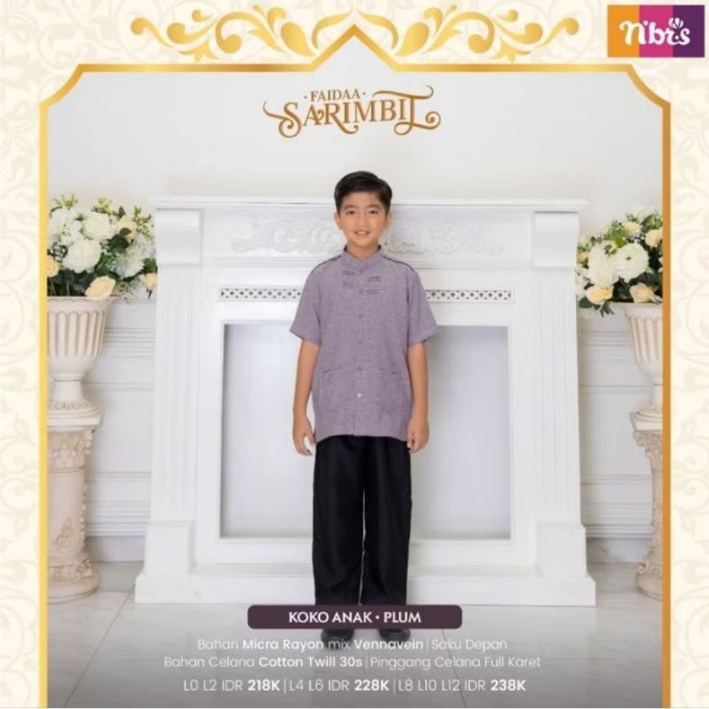 Nibras Setelan Koko Anak Preloved