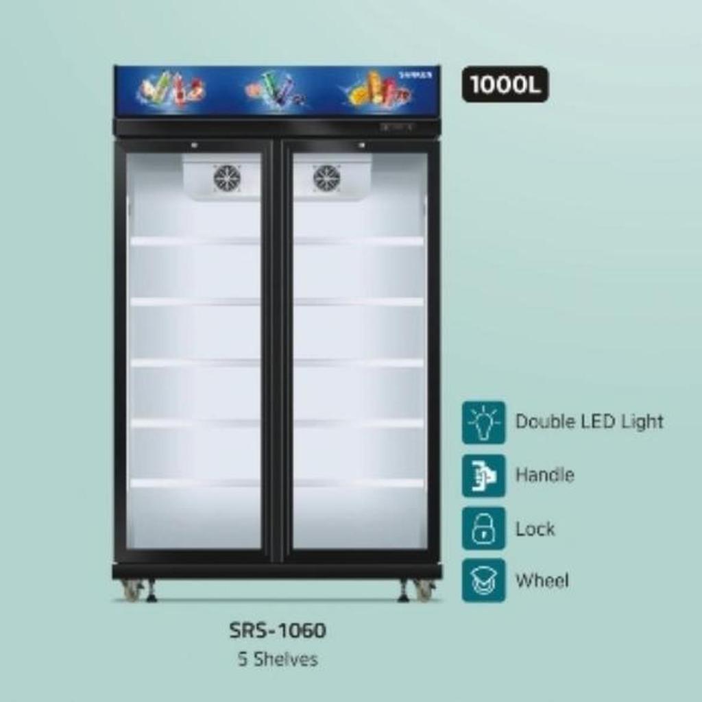SHOWCASE SANKEN 1000 LITER 400 WATT - SRS 1060