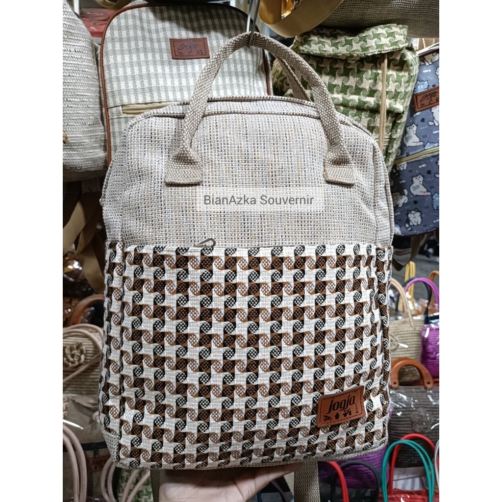 Tas Ransel Goni jogja TERMURAH Tas Ransel SOUVENIR DAN OLEH-OLEH KHAS JOGJA (BISA COD)