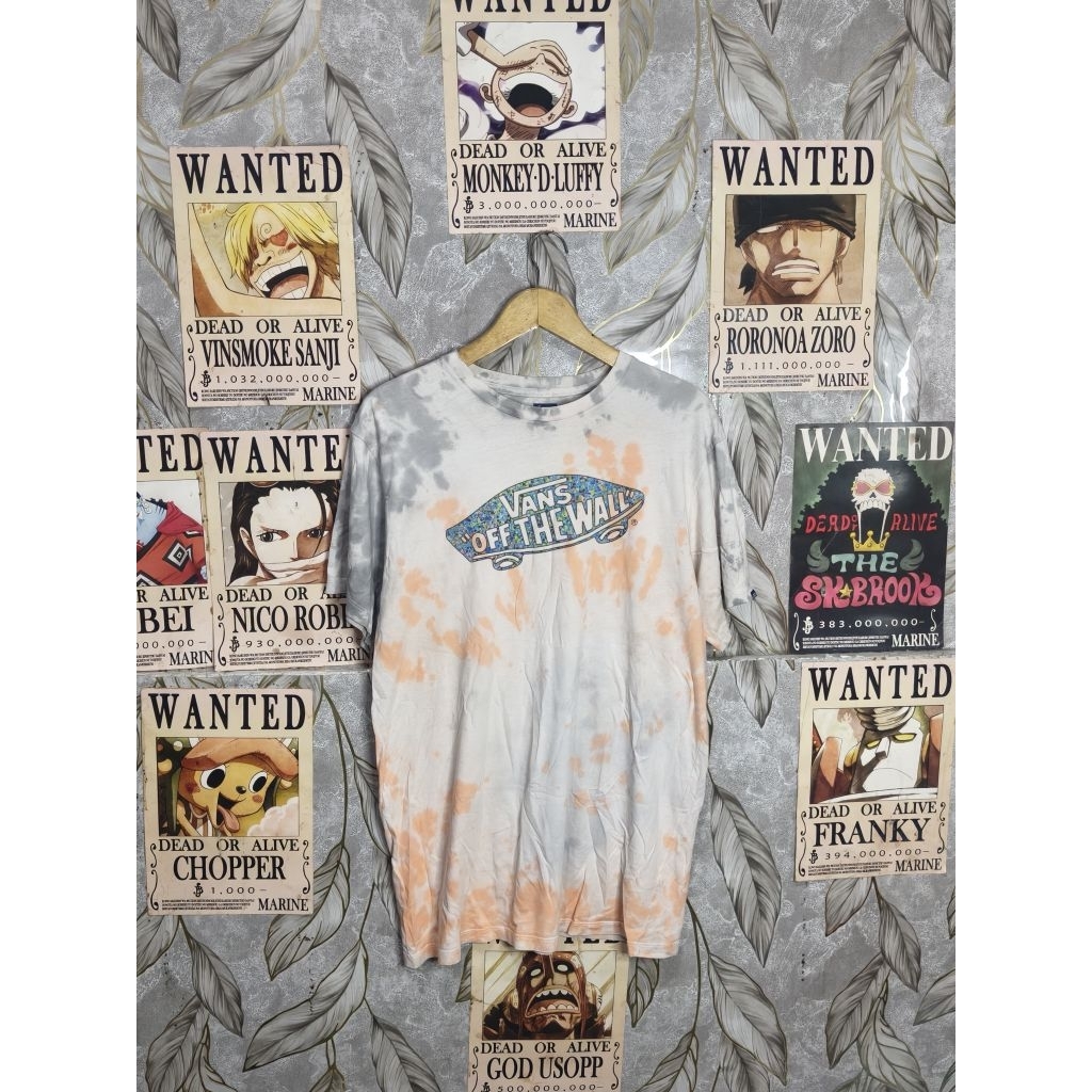 kaos tie-dye Vans Off The Wall