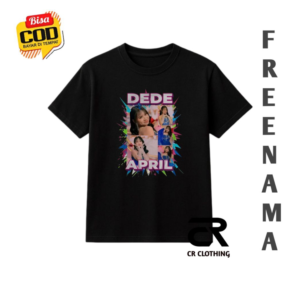 Kaos Dewasa DEDE APRIL CIREBON DANGDUT ACADEMY D7 PLAT E