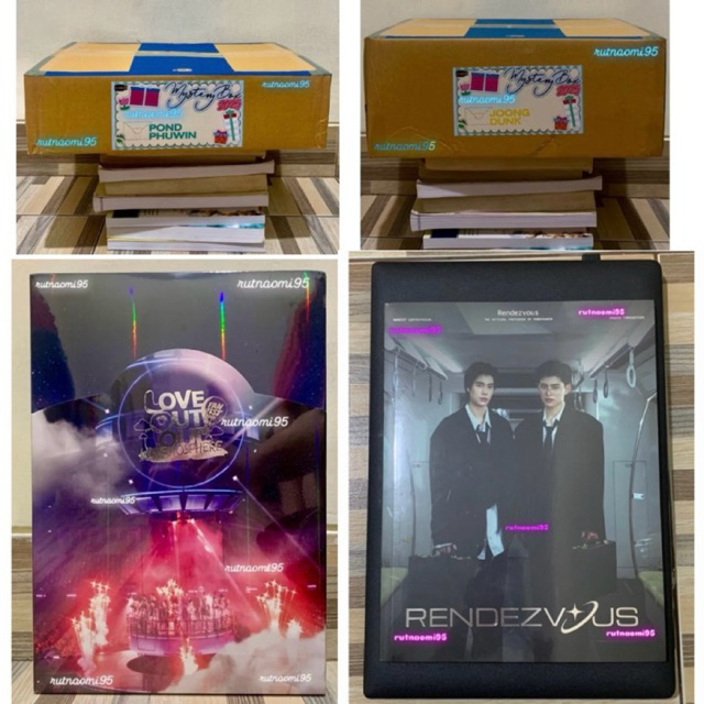 RENDEZVOUS THE OFFICIAL PHOTOBOOK OF PONDPHUWIN GMMTV Box 2025 DVD BOXSET LOL 2025 POND PHUWIN JOONG