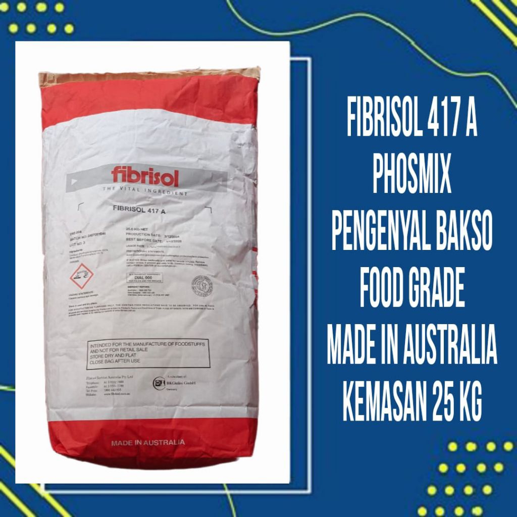FIBRISOL 417 A PHOSMIX Made in Australia Kemasan Original 25 kg