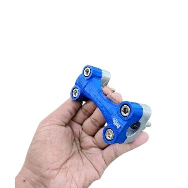 Racer Stang Stir Triumph CNC Asli + Cagak racer Triumph (1set )