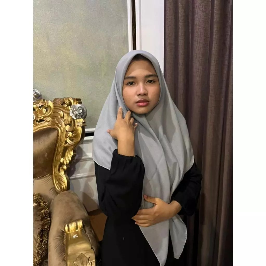 Paris Bahan Premium Voal Hijab Paris  Varisha Anti Letoy  Square Voal Hijab Paris Jilbab Voal Kerudu