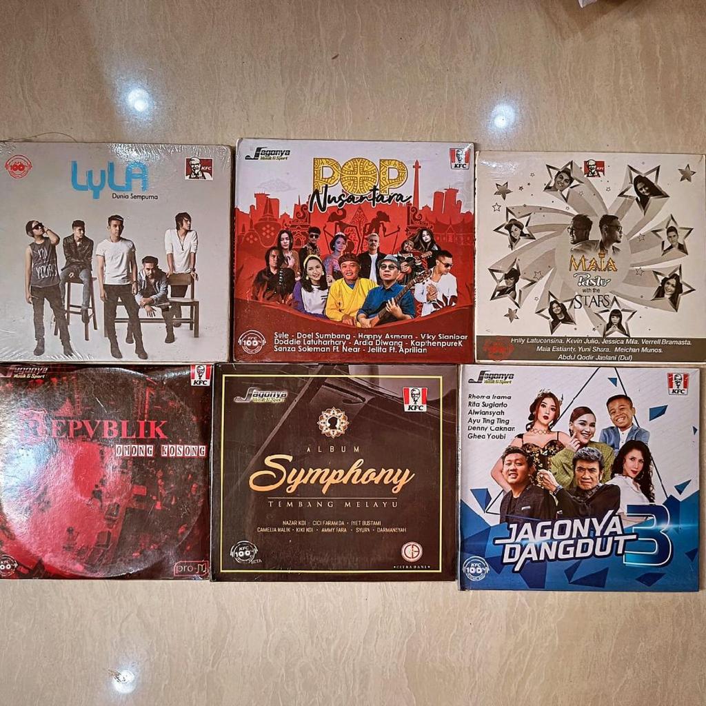 CD musik original lyla repvblik dangdut KFC OBRAL