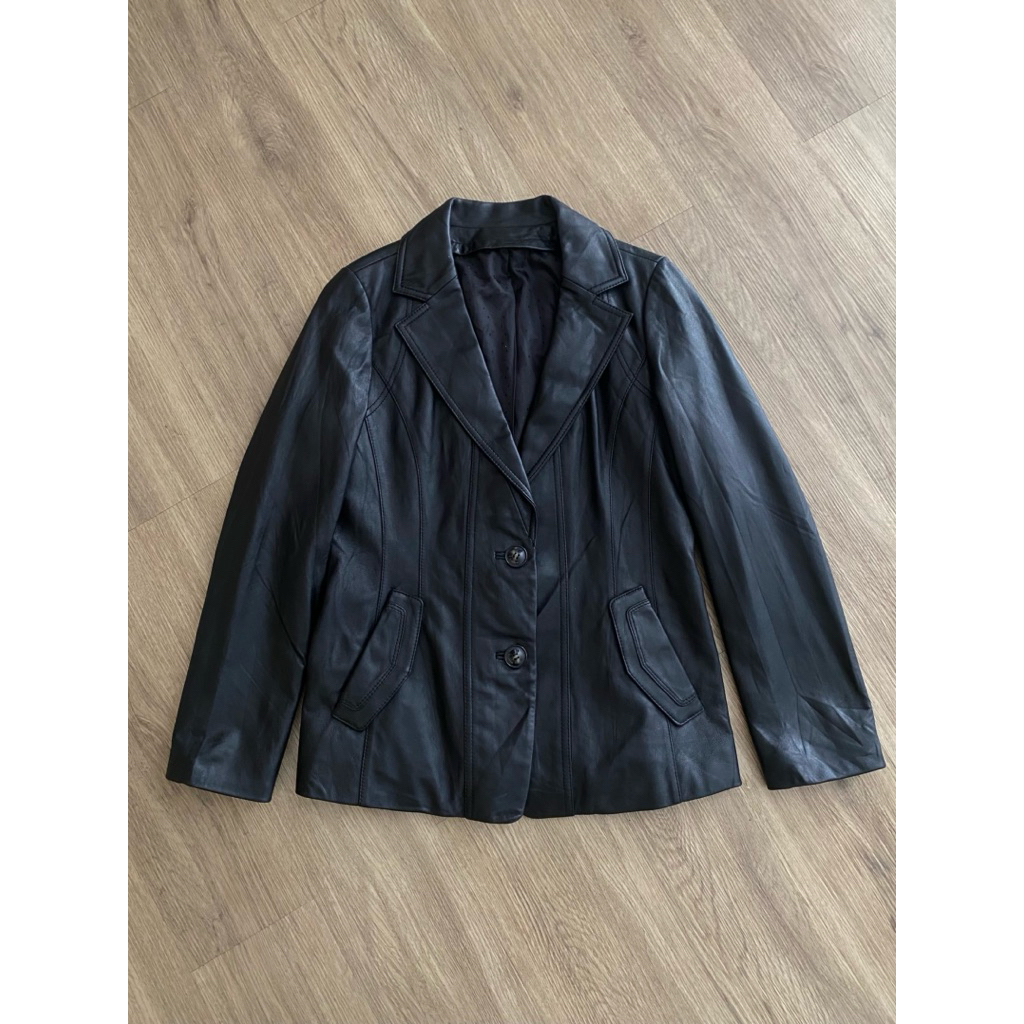 “ZISHEN” JAS BLAZER  LEATHER | BLAZER | OUTER