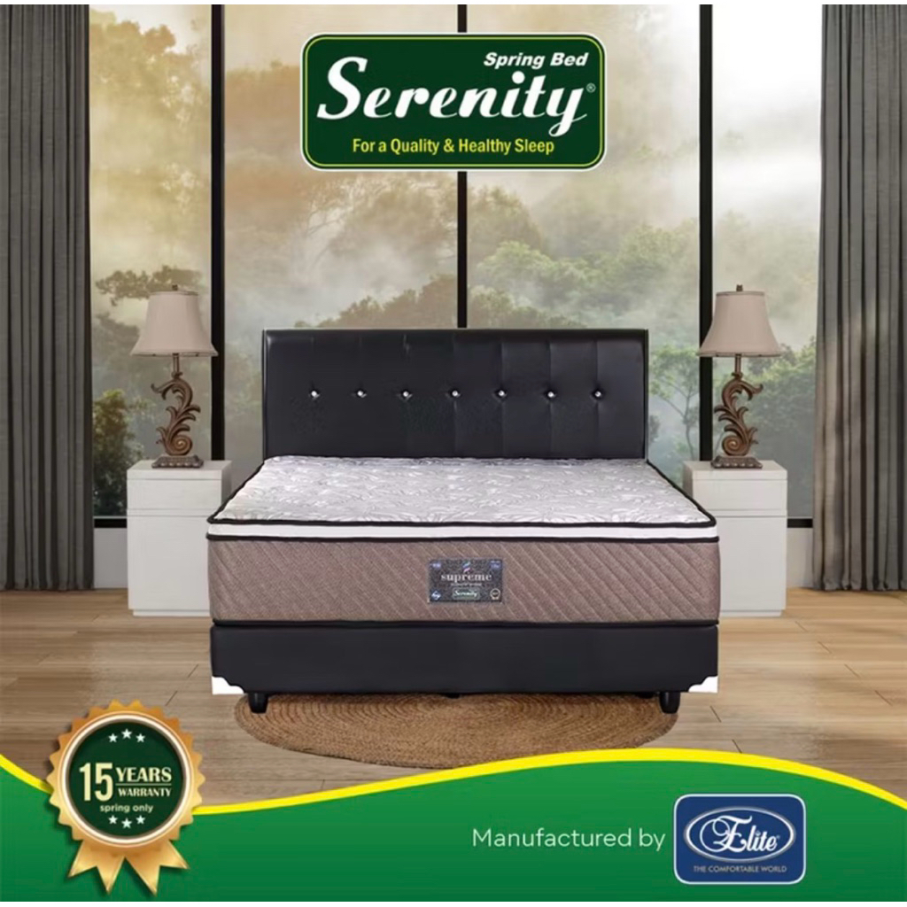 Kasur / Springbed Serenity Supreme Foamencaisment 180x200