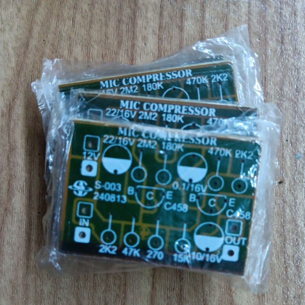 PCB MIC COMPRESSOR 2 TR SATURN S-003