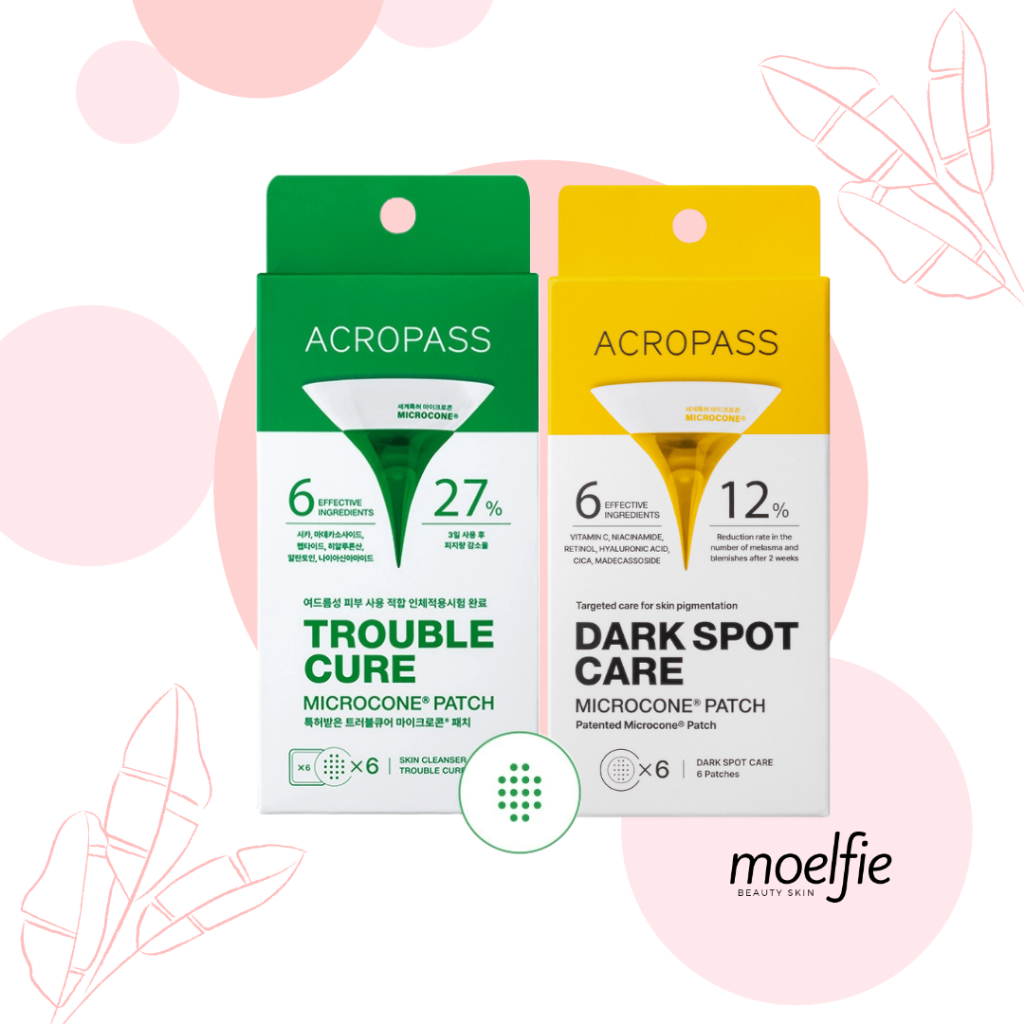 [READY STOCK - NEW PACKAGE] ACROPASS TROUBLE CURE MICROCONE PATCH ACNE PIMPLE / DARK SPOT CARE / ACN