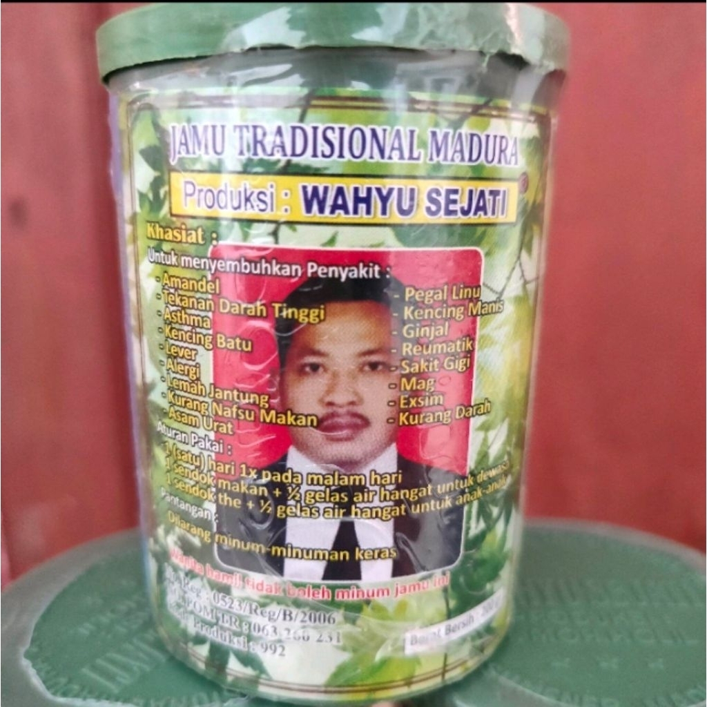 Jamu Herbal Wahyu Sejati Rasa Kopi Tradisional Madura 130gr