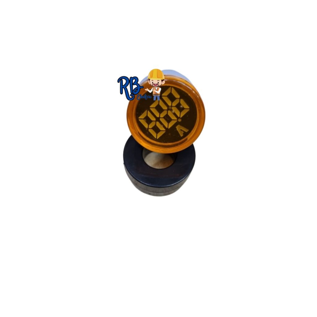 Pilot Lamp Ampere Meter 22mm Lampu Indikator Ampere Panel