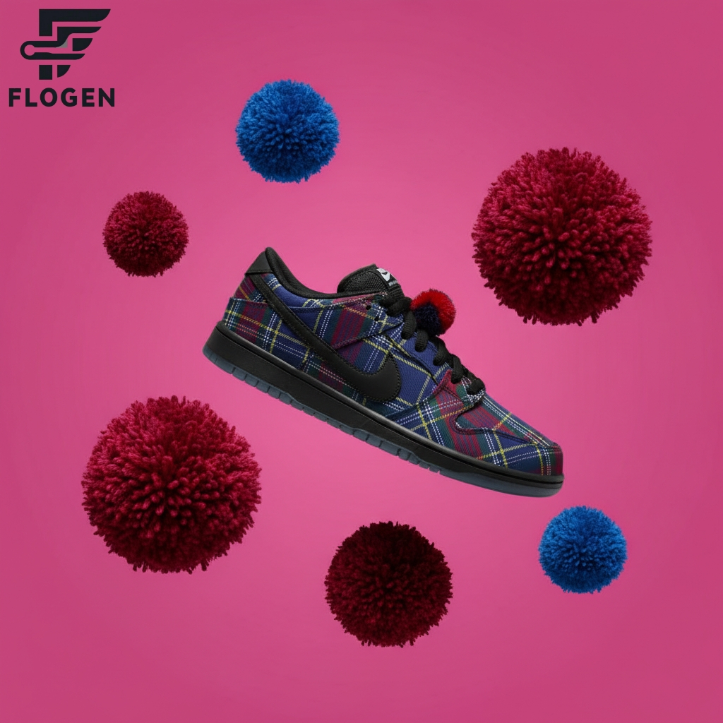 Flogen SB Dunk Low Pro QS Deep Nardwuar Royal Blue  II1493-600 (BNIB Original Authentic)